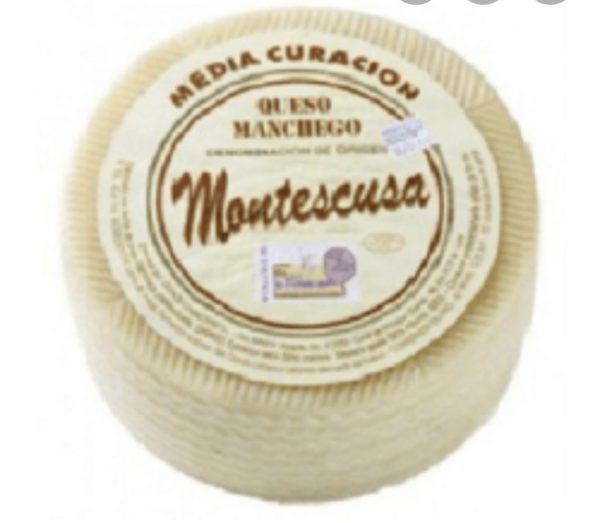 Queso monteescusa semi curado ( en cuñas ) 21,90 kilo