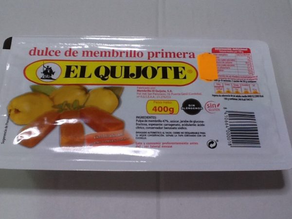 Dulce de Membrillo el Quijote