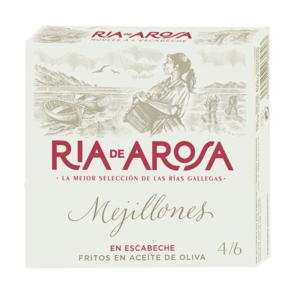 Mejillones RIA de AROSA (4/6 piezas)